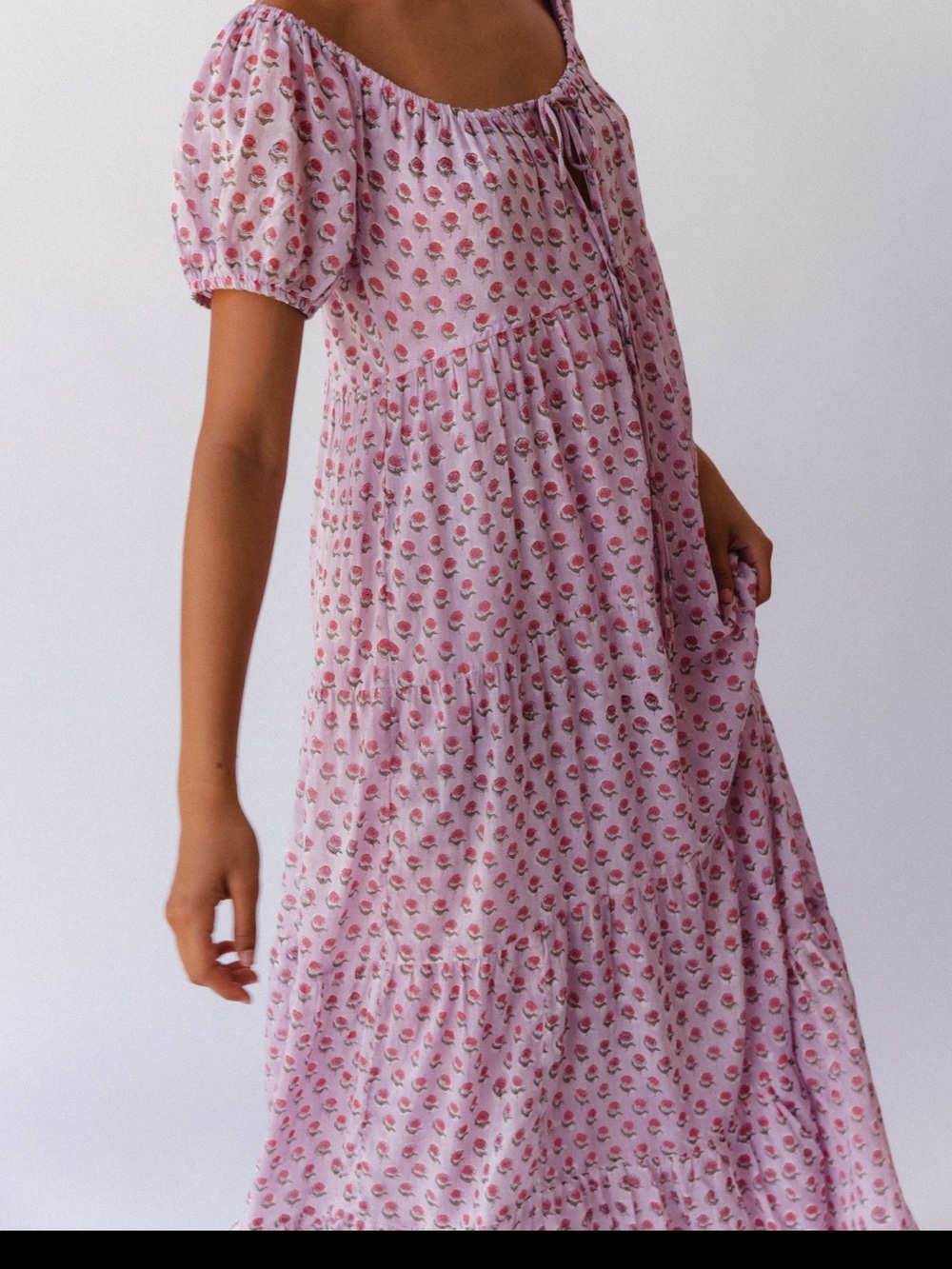 Daughters of India Sita Maxi Dress in Violet 🌷 - Picture 8 of 13